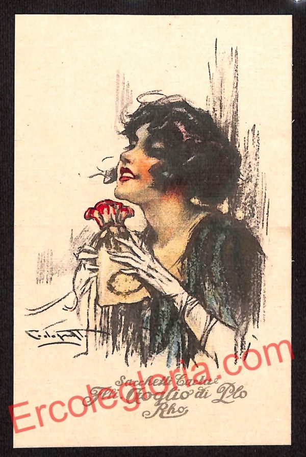 ag9155 - CARTOLINA D'EPOCA - Milano Provincia - Goglio di Plo - Rho