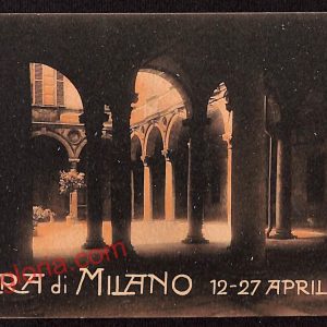 ag9161 - CARTOLINA D'EPOCA - Fiera di Milano - Palazzo Amedei