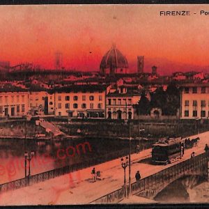 ae6591 - CARTOLINA D'EPOCA - Firenze Città - Ponte alle Grazie  1922