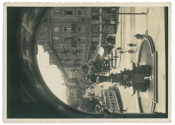 P4316 - SWITZERLAND , POST CARD TO ITALY, TAXED ON ARRIVAL WITH A 25 CENT. - immagine 2