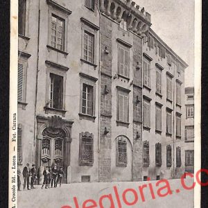 ag6197 - CARTOLINA D'EPOCA - Lucca Città - Palazzo Sardini  1903