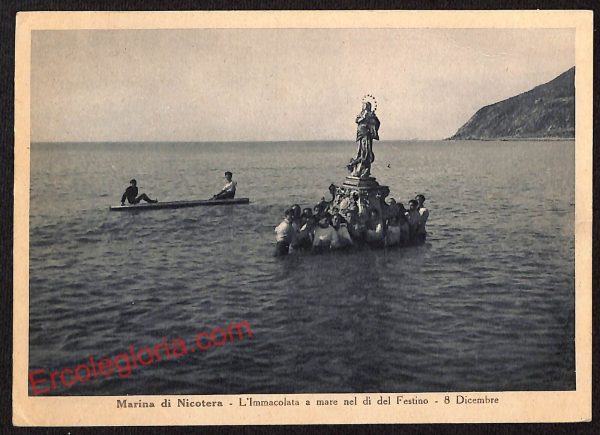 ae4861 - CARTOLINA D'EPOCA - Catania Provincia - Marina di Nicotera