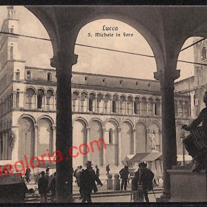ag6219 - CARTOLINA D'EPOCA - Lucca Città - S. Michele in Foro  1915