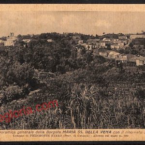 ae4869 - CARTOLINA D'EPOCA - Catania Provincia - Piedimonte Etneo