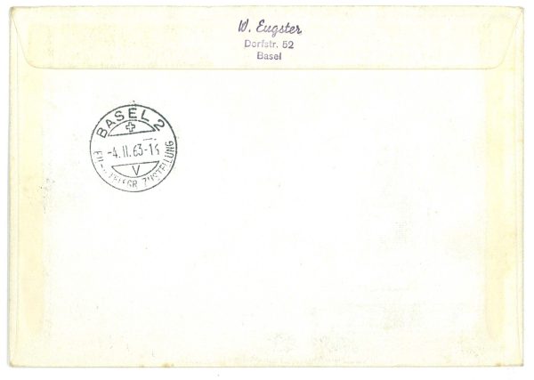 P4318 - SWITZERLAND , MICHEL 764/7, ON A OFFICIAL FDC. BERNE - immagine 2
