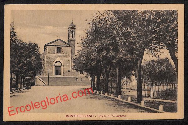 ai5621 - CARTOLINA D' EPOCA - Siena Provincia - Montepulciano