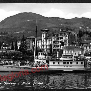 ag5695 - CARTOLINA D'EPOCA - Lago di Garda - Gardone Riviera