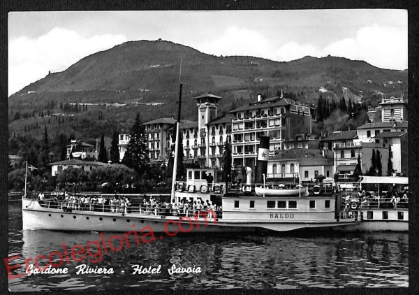 ag5695 - CARTOLINA D'EPOCA - Lago di Garda - Gardone Riviera