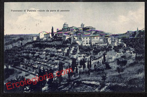 ai5649 - CARTOLINA D' EPOCA - Siena Provincia - Petroio