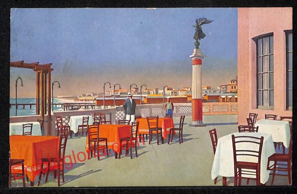 ai0956 - CARTOLINA D'EPOCA - Roma Città - Lido di Roma