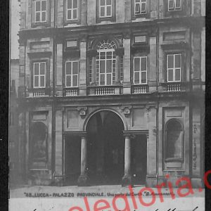 ag6249 - CARTOLINA D'EPOCA - Lucca Città - Palazzo Provinciale