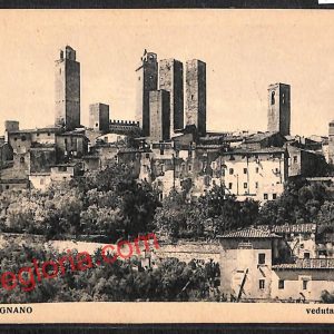 ai5677 - CARTOLINA D' EPOCA - Siena Provincia - San Gimignano