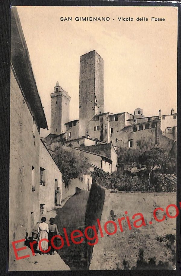 ai5678 - CARTOLINA D' EPOCA - Siena Provincia - San Gimignano