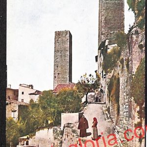 ai5680 - CARTOLINA D' EPOCA - Siena Provincia - San Gimignano