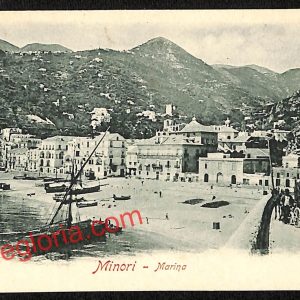 ai4572 - CARTOLINA D'EPOCA - Salerno Provincia - Minori