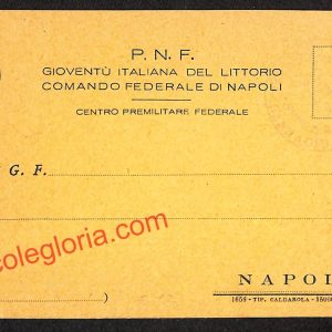ah3694 - STORIA POSTALE - Napoli Città