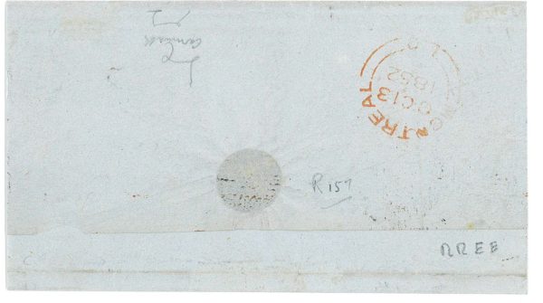 P2854 - COLONY OF CANADA SG NR. 1 ON FOLDED LETTER, - immagine 2