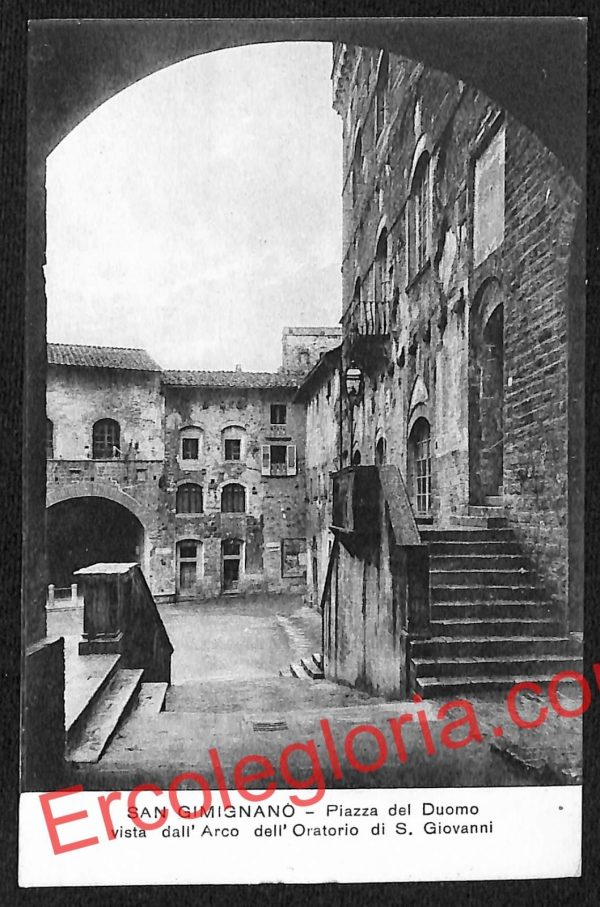 ai5683 - CARTOLINA D' EPOCA - Siena Provincia - San Gimignano