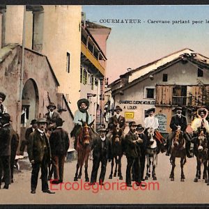ad9924 - CARTOLINA  D'EPOCA - Aosta Provincia - Courmayeur