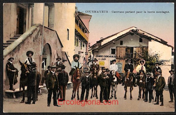 ad9924 - CARTOLINA  D'EPOCA - Aosta Provincia - Courmayeur