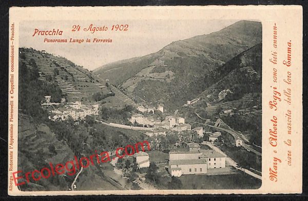 ah8714 - CARTOLINA D'EPOCA - Pistoia Provincia - Pracchia