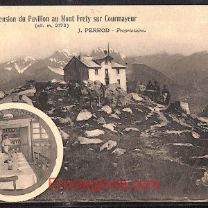 ad9925 - CARTOLINA  D'EPOCA - Aosta Provincia - Courmayeur