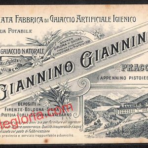 ah8718 - CARTONCINO  D'EPOCA - Pistoia Provincia - Pracchia