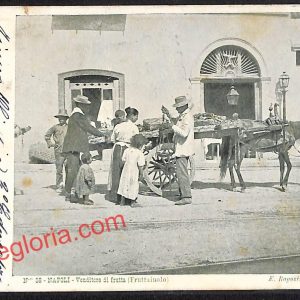 ah3735 - CARTOLINA D'EPOCA - Napoli Città - Costumi Napoletani