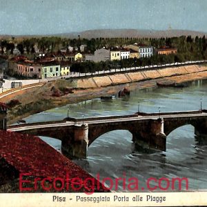 ad0260 - CARTOLINA D'EPOCA - Pisa Città - Ponte alle Piagge
