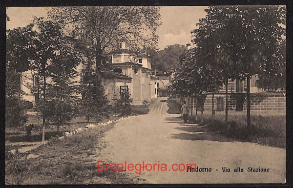 ae1830 - CARTOLINA  D'EPOCA - Biella Provincia - Andorno