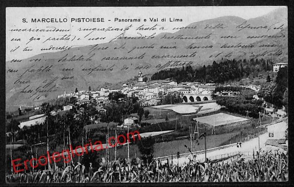 ah8797 - CARTOLINA D'EPOCA - Pistoia Provincia - San Marcello Pistoiese