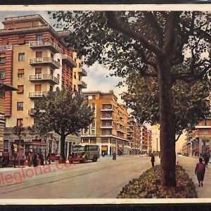 ag0754 - CARTOLINA D'EPOCA - Genova Città - Corso Torino