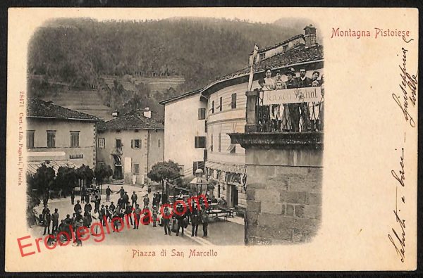 ah8827 - CARTOLINA D'EPOCA - Pistoia Provincia - San Marcello Pistoiese