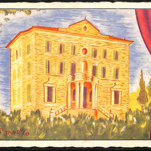 ac3728 - CARTOLINA  D'EPOCA - Milano Città - CasaRiposo Artisti Drammatici 1930
