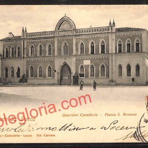 ag6322  - CARTOLINA D'EPOCA - Lucca Città - Piazza S. Romano  1903