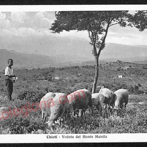 ae4962 - CARTOLINA D'EPOCA - Chieti Città - Monte Maiella  1939