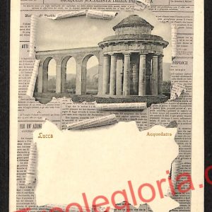 ag6327  - CARTOLINA D'EPOCA - Lucca Città - La Sementa