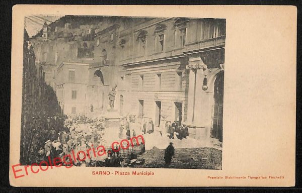 ai4666 - CARTOLINA D'EPOCA - Salerno Provincia - Sarno