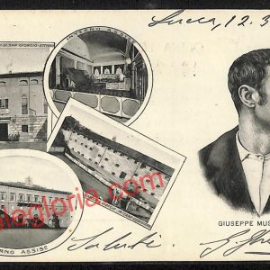 ag6379 - CARTOLINA D'EPOCA - Lucca Città - Giuseppe Musolino  1902