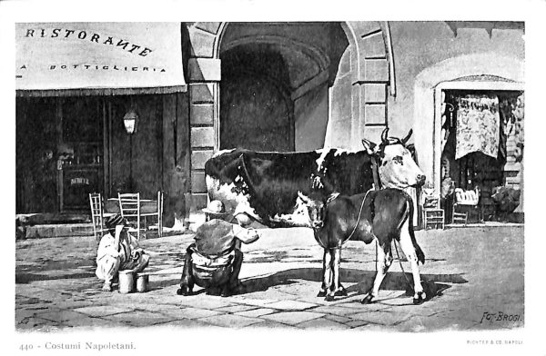 ab8770 - CARTOLINA  D'EPOCA - Napoli - COSTUMI  NAPOLETANI