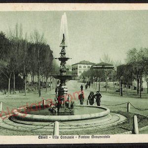 ae4970 - CARTOLINA D'EPOCA - Chieti Città - Fontana Monumentale