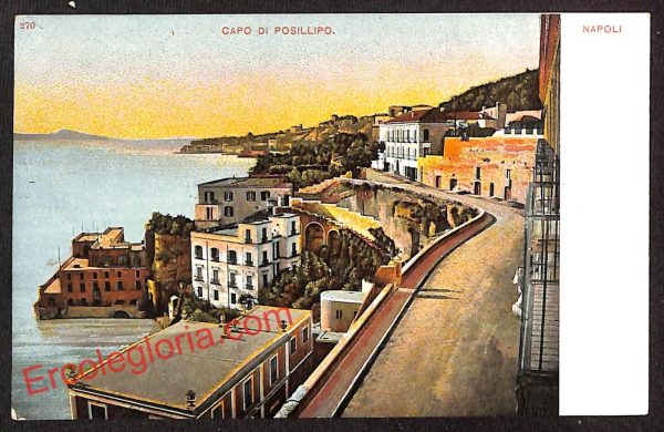 ah3841 - CARTOLINA D'EPOCA - Napoli  Provincia - Posillipo