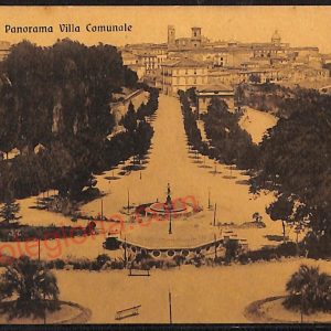ae4977 - CARTOLINA D'EPOCA - Chieti Città - Panorama Villa Comunale