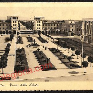 ag5739 - CARTOLINA D'EPOCA - Latina Città - Piazza della Libertà