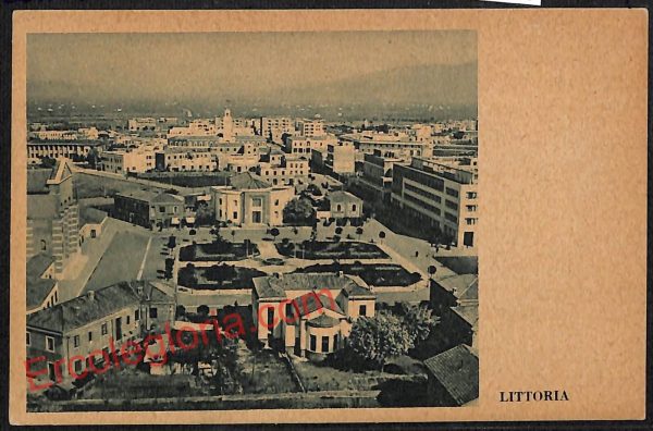 ag5748 - CARTOLINA D'EPOCA - Latina Città - Panorama