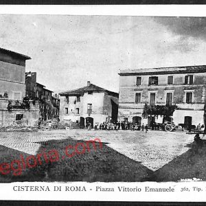 ag5754 - CARTOLINA D'EPOCA - Latina Provincia - Cisterna di Roma