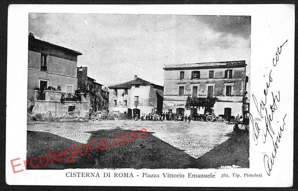 ag5754 - CARTOLINA D'EPOCA - Latina Provincia - Cisterna di Roma