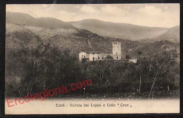 ag5755 - CARTOLINA D'EPOCA - Latina Provincia - Cori  1911