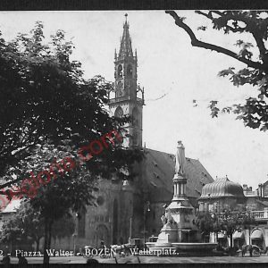ae3495 - CARTOLINA  D'EPOCA - Bolzano Città - Piazza Walter  1924