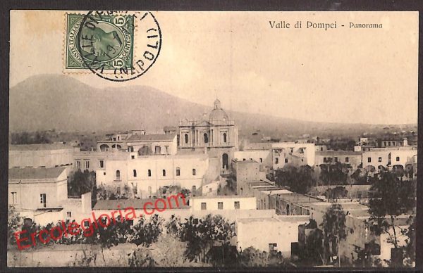 ah3866 - CARTOLINA D'EPOCA - Napoli  Provincia - Valle di Pompei